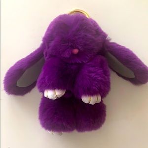 Keychain | Rabbit Fur